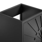 Modway - Awaken 18" Armoire à coiffeuse de salle de bain - Noir-7