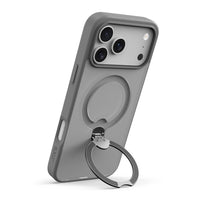 AXS - PROShield Stand MagSafe Compatible Apple iPhone 17 Pro Max - Gris-Pied rotatif à 360° pour visionnement en mode portrait ou paysage