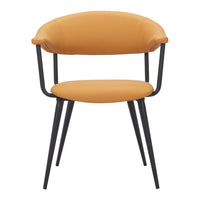 Zuo - Sima Chaise de salle à manger - Brun-Confort moelleux et matériaux durables