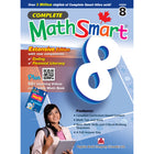 Popular Book Company - Complete MathSmart pour la 8e année - Édition étendue - Anglais-Des codes QR qui renvoient les élèves vers des vidéos éducatives en ligne 