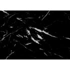 Monarch Specialties - 3604 Table D'Appoint - Marbre Noir/Metal Noir Et Tiroir-4