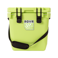 RovR - CoolR 25 Glacière rigide pintes avec bandoulière - Matcha-Le système breveté de goupilles AnchR vous permet de fixer des accessoires essentiels comme la planche de préparation, le double porte-tasse et le sac de rangement (non inclus)