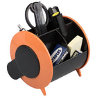 JAM Paper - Ensemble de fournitures de bureau  - 5 x 5 x 5 - rond - orange-Couleur : Orange