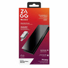 ZAGG Protection D'écran InvisibleShield Glass Elite 2-Way pour Samsung Galaxy S26 Ultra-Protection de la vie privée : Le filtre de confidentialité bidirectionnel assure une confidentialité plein écran, quel que soit l’angle de vue