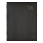 Brownline - 2027 agenda hebdomadaire CoilPro avec couverture rigide imitation lézard – 11 po x 8 1/2 po – noir-Horaire de rendez-vous de 7 h a.m.
à 8 h 45 p.m., à intervalles de 15 minutes
du lundi au vendredi