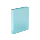 Davis Group - Classeur à anneaux à 3 compartiments - anneaux ronds de 2 -5 cm - couleur Turquoise-3 1 po Reliure À Anneaux