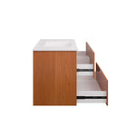 Modway - Scenic Support mural de 36" Vanette de salle de bain - Blanc cerise-Matchs non inclus