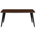 Homy Casa -  Bureau moderne 63 po L - Marron-Espace de travail spacieux de 63 po pour multitâche et réunions