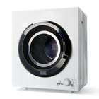 BLACK+DECKER - Sèche-linge portable BLACK+DECKER 2,65 pi³ - blanc-Tambour en acier inoxydable avec couvercle transparent à chargement frontal