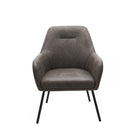 Brassex - Chaise d'appoint 745803 - brun vintage-Revêtement en tissu de qualité supérieure