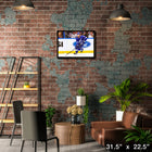 Steven Stamkos Tampa Bay Lightning - Toile encadree - 31" x 22"-Sous licence officielle de la LNH et de l'AJLNH