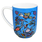Oscardo - Tasse porcelaine « Grand River Harmony » de Cody Houle - 485 ml-Tasse en porcelaine à forme large - Contient 485 ml / 16 oz, idéale pour le café, le thé et les boissons chaudes