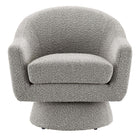 Modway - Astral Tissu Boucle Chaise pivotante - Taupe-7