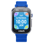 VTech KidiZoom Smartwatch DX4 - Bleu-Sortez et jouez avec cette montre résistante aux éclaboussures, qui propose des activités passionnantes, des défis et des jeux de réaction conçus pour vous faire bouger