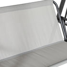 Outsunny - chaise balançoire d’extérieur couverte 2 places avec coussin amovible et auvent inclinable, gris-2 coussins épais, rembourrés et faciles d’entretien pour le confort et le soutien
