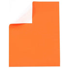 Jam Paper Étiquettes autocollantes pleine page Astrobright, 8 1/2 x 11 po, orange orbite, 10/paquet-10 par paquet