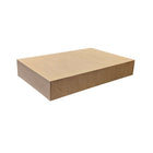 Eddie's - Boîte à vêtements - 19X - 19" x 12" x 3" - Kraft - Paquet de 50-Kraft