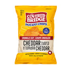 Covered Bridge - Chips Fromage cheddar coupe ondulée - 170 g-Sac de 170 g