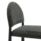 Modway - Hayley Tissu rembourré Tabouret de comptoir - Anthracite noire-8