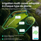 Aiper - IrriSense N2 Système d'arrosage intelligent pour pelouse avec carte d'arrosage personnalisée contrôlée par application - 4800 pieds carrés-Les dimensions sont de 8,8 × 10,6 × 22,9 pouces
