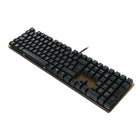 Cherry - Clavier mécanique KC 200 MX - Noir et bronze-Des indicateurs DEL blancs intégrés aux touches d’état (VERROU MAJUSCULES, DÉFILEMENT, NUM)