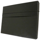 JAM Paper - Étui de transport portefeuille fin avec fermeture élastique - 9,25 x 12,5 - Noir-Quantité : Vendu à l'unité