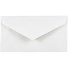 JAM Paper Enveloppes nº 7 format livret à rabat commercial gommé, 3/4 x 3 7/8 x 7 1/2 po, blanches, 200 par paquet-Blanc