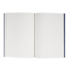 Gry Mattr - Cahier de notes - 7 po x 9 po - Ligné - 80 feuilles - Bleu-Comprend 80 feuilles de papier certifié FSC de 80 g/m2