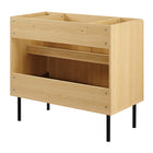Modway - Chaucer 36" Armoire de toilette de salle de bain (lavabo non inclus) - Chêne-Bassin d’évier et installations non inclus