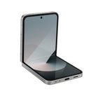 Samsung - Galaxy Z Flip6 - 256 Go - Argent - Bell et Virgin Plus-La fonctionnalité d'interprète avec l'intelligence artificielle Galaxy offre la traduction en direct. Profitez de conversations fluides dans un maximum de 16 langues. En mode Flex, le Galaxy Z Flip6 affiche des traductions des deux côtés de l'écran pour faciliter les conversations en face à face