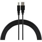 Staples - Câble d’imprimante USB-A/B - 15 pi-Portée étendue - Le câble très long de 15 pi s'intègre bien à n'importe quel environnement. Il a la longueur idéale pour créer des configurations polyvalentes, tant à la maison qu'au bureau