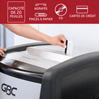 GBC - Destructeur microdécoupé Momentum - 20 feuilles-La technologie Active Sensing Anti-Blocage aide à prévenir les blocages avant qu’ils ne surviennent