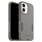 OtterBox - Étui Commuter MagSafe avec Contrôle de la Caméra pour iPhone 17 - Bois de Coton Glen (Brun)-Les couvercles de port bloquent la poussière et la saleté