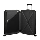 American Tourister - 27 po Rejoy Spinner Grand - noir réel-La poignée de tirage à plusieurs positions vous permet de régler la hauteur pour avoir une expérience plus confortable