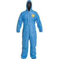 Dupont Personal Protection, Combinaisons Proshield 10, 2T-Grand, Bleu, Sms, paquet de 36-Couleur Bleu
