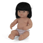 Miniland - Poupée bébé de 15 pouces fille asiatique-Pour les enfants de 10 mois et plus