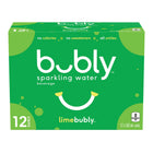 Bubly - Eau Pétillante - 355 ml - citron vert - Paquet de 12-Eau pétillante combinée à une saveur naturelle de citron vert pour un goût rafraîchissant de citron vert