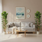 HOMCOM - Arbre artificiel de figuier à feuilles de violon 6 pi pour décoration intérieure - vert - lot de 2-Les branches ajustables avec feuilles vous permettent de personnaliser facilement la forme de l'arbre 