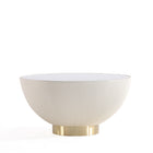 Manhattan Comfort - Ensemble de 2 tables : table basse Anderson moderne 71,5 cm et table d’appoint 46,8 cm - Crème-Garantie limitée du fabricant de 30 jours