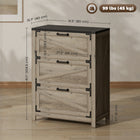 HOMCOM - Armoire à dossiers 2 tiroirs avec barres de suspension réglables pour format lettre, A4 et légal - gris vieilli-Conception anti-basculement assurant une utilisation quotidienne sûre et stable 