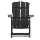 Backyard Lifestyles - Chaise Adirondack - Noir-Fabriquée en polystyrène protégé contre les rayons UV.