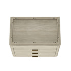 Manhattan Comfort - Table de nuit moderne Evelyn 32" à 3 tiroirs - Naturel-10