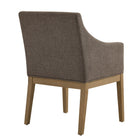 Modway - Alton Tissu tapis Fauteuil à manger - Mocha Natural-Assemblée requise