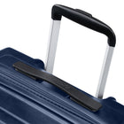 American Tourister - Surftime Spinner - Moyen - bleu métallique-Les poignées de transport supérieure et latérale rétractables restent près de la valise pour la protéger contre les dommages.