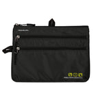 Travelon - World Travel Essentials organiseur de siège - Noir-Compartiment principal spacieux avec fermeture éclair pour ranger tous les objets essentiels