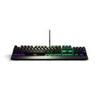 SteelSeries - Clavier filaire Apex 5 Ca - Noir-Éclairage RVB dynamique par touche - Superbes jeux de couleurs et effets réactifs pour chaque touche
