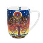 Oscardo - Tasse porcelaine « Arbre de Vie » de James Jacko - 485 ml-Design d’art autochtone - Arbre de vie par James Jacko, artiste odawa-pottawatomi, œuvre des Premières Nations célébrant le patrimoine culturel et les traditions