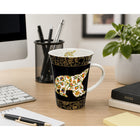 Oscardo - Tasse porcelaine « Spring Bear » de Dawn Oman - 295 ml-Conception de tasse empilable - Optimisée pour un rangement facile et une organisation peu encombrante