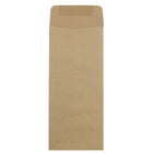 JAM Paper Enveloppes recyclées à ouverture au sommet et à fermeture gommée, 5 x 11 1/2 po, brun Kraft, 100/paquet-Taille : #14 (5 x 11 1/2 po)