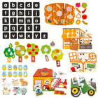 Headu - 6 Intelligences Jeux et activités à la ferme - Ensemble de 72-Apprentissage du groupement et du classement